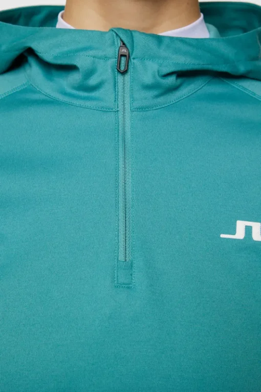 Agnes Quarter Zip Hood-J.Lindeberg Hot