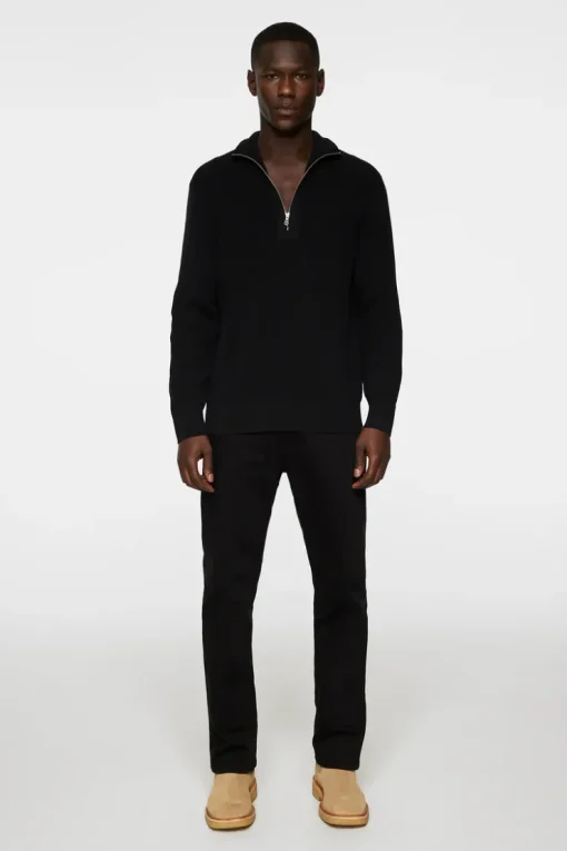 Alex Half Zip Knitted Sweater-J.Lindeberg Cheap