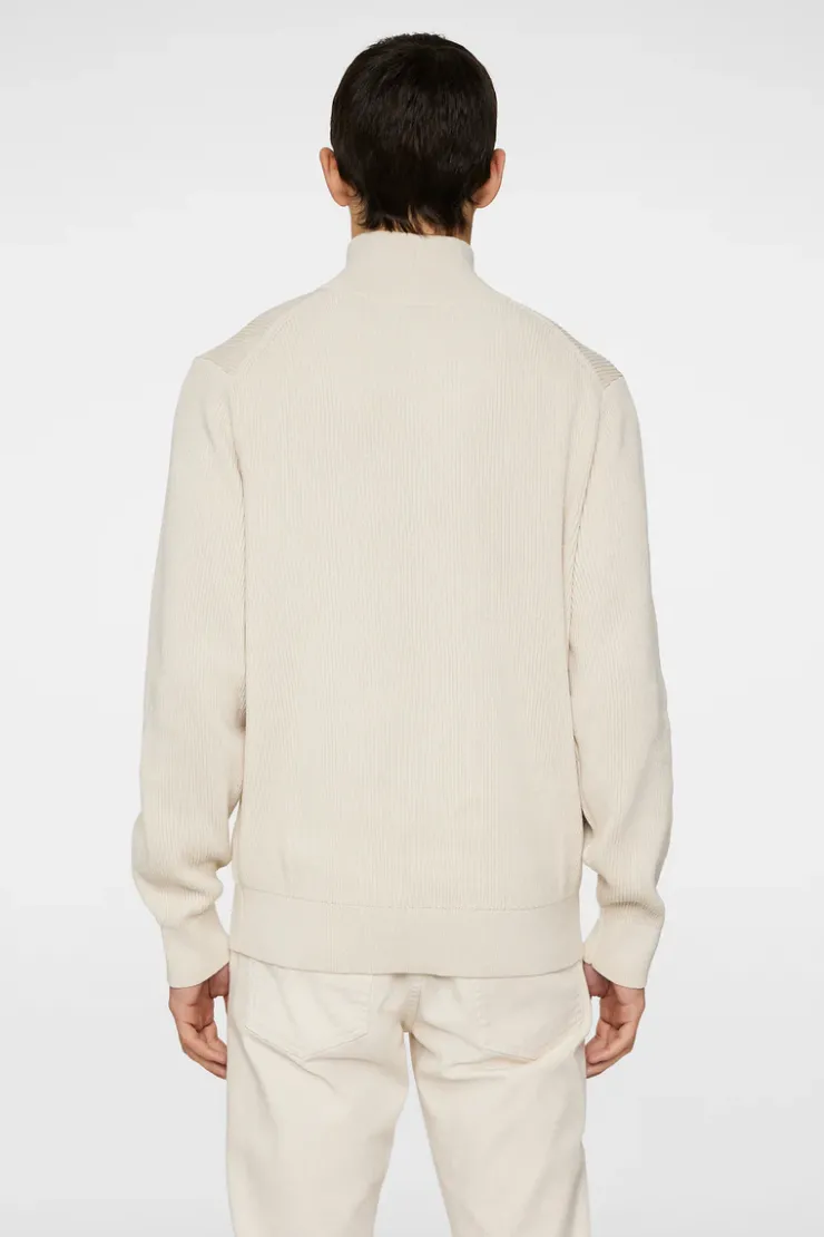 Alex Half Zip Knitted Sweater-J.Lindeberg Shop
