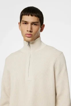 Alex Half Zip Knitted Sweater-J.Lindeberg Shop