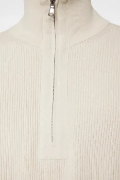 Alex Half Zip Knitted Sweater-J.Lindeberg Shop