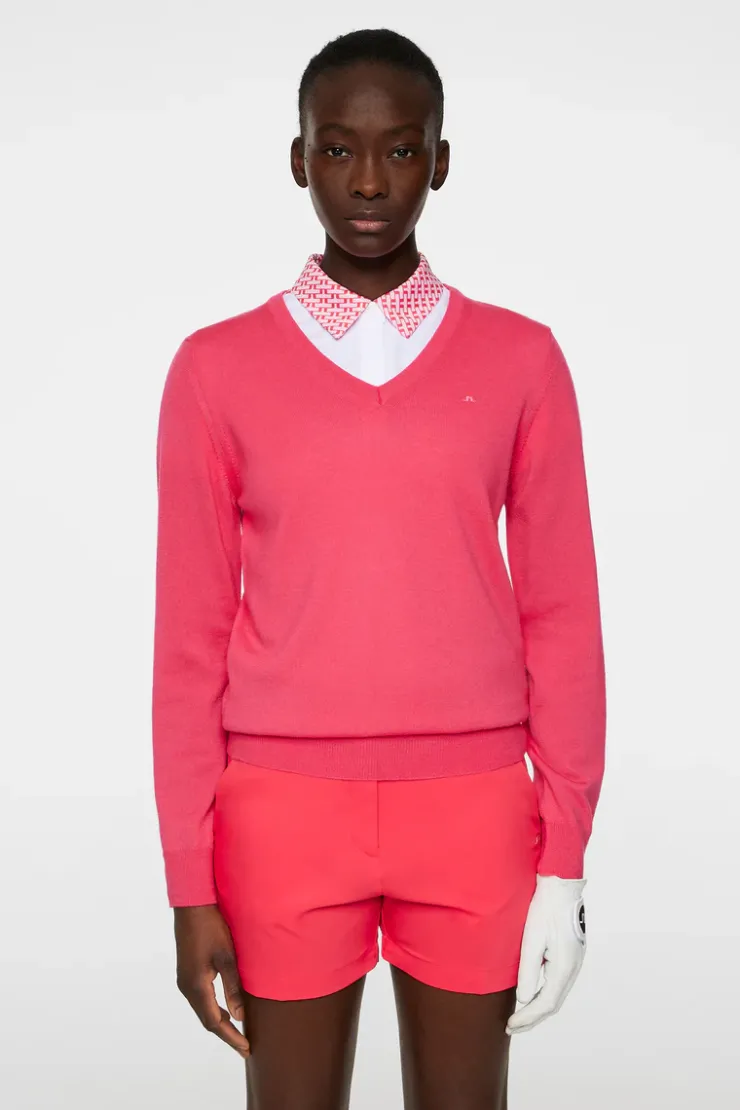 Amaya Knitted Sweater-J.Lindeberg Discount