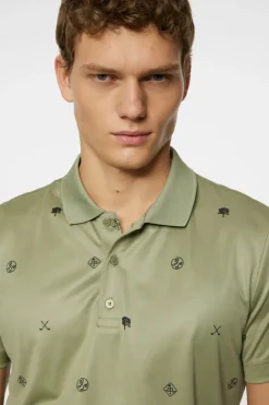 Club House Motif Polo-J.Lindeberg Sale