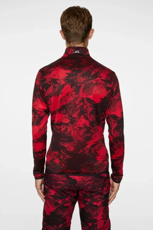 Eddie Print Mid Layer-J.Lindeberg Best Sale