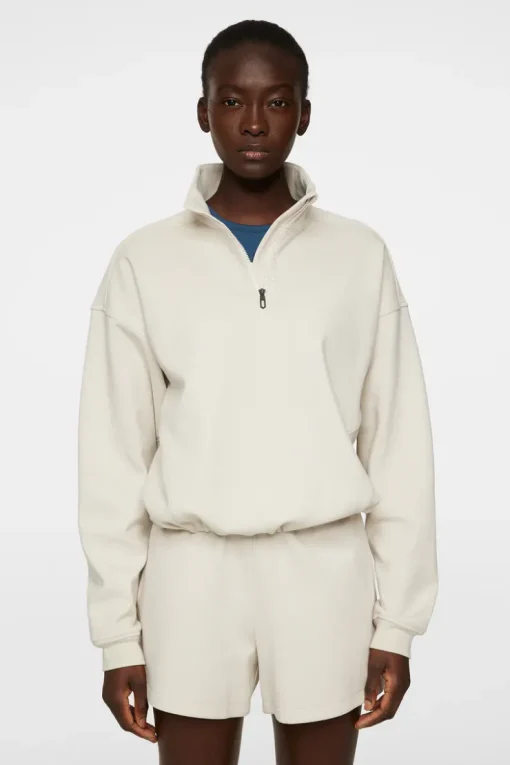 Elin Zip Sweatshirt-J.Lindeberg Store