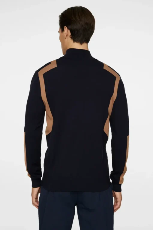 Kendrick Knitted Zip Sweater-J.Lindeberg Hot