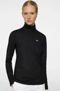 Lauryn Quarter Zip Mid Layer-J.Lindeberg New
