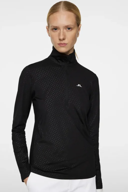 Lauryn Quarter Zip Mid Layer-J.Lindeberg New
