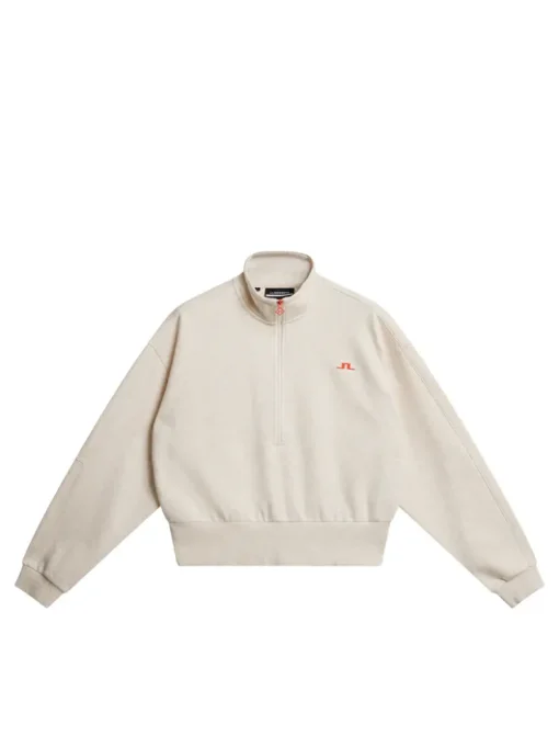 Lucia Zip Mock Neck-J.Lindeberg Hot