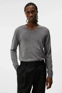 Lymann Merino V-neck Sweater-J.Lindeberg Best
