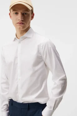 Non-iron Twill Superslim Shirt-J.Lindeberg Flash Sale