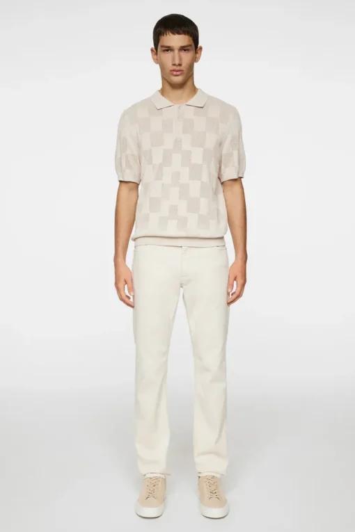 Reymond Stacked Bridge Polo-J.Lindeberg Store