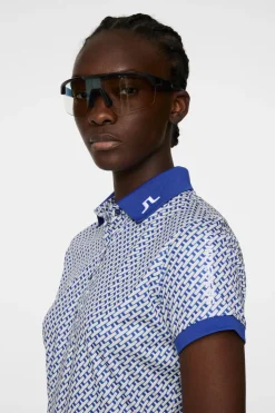 Tour Tech Print Polo-J.Lindeberg New