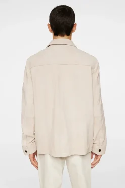 Wilden Suede Overshirt-J.Lindeberg Sale