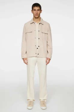 Wilden Suede Overshirt-J.Lindeberg Sale